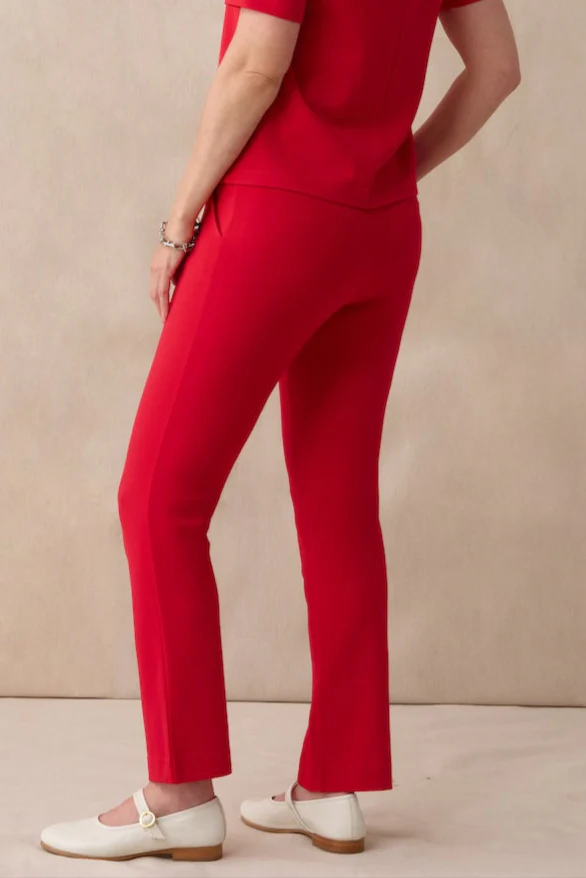The Helen Pant Crimson